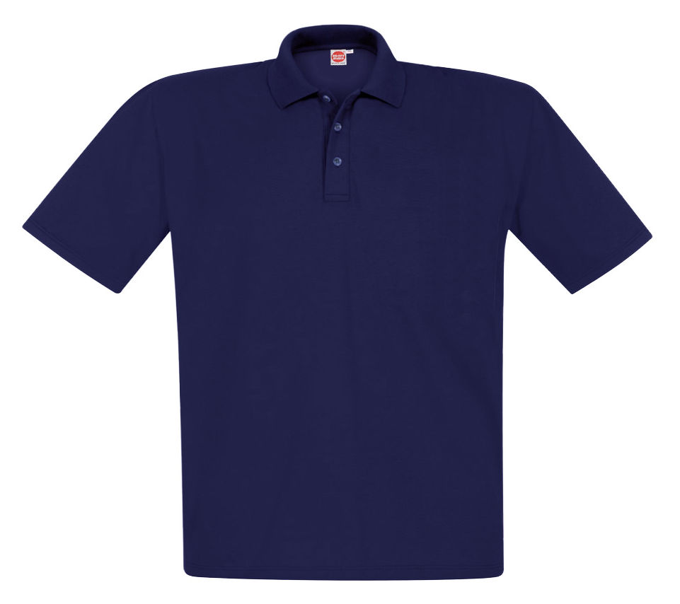 Honey Moon Polo-Pique-Shirt, Farbe marine, Gr.12XL