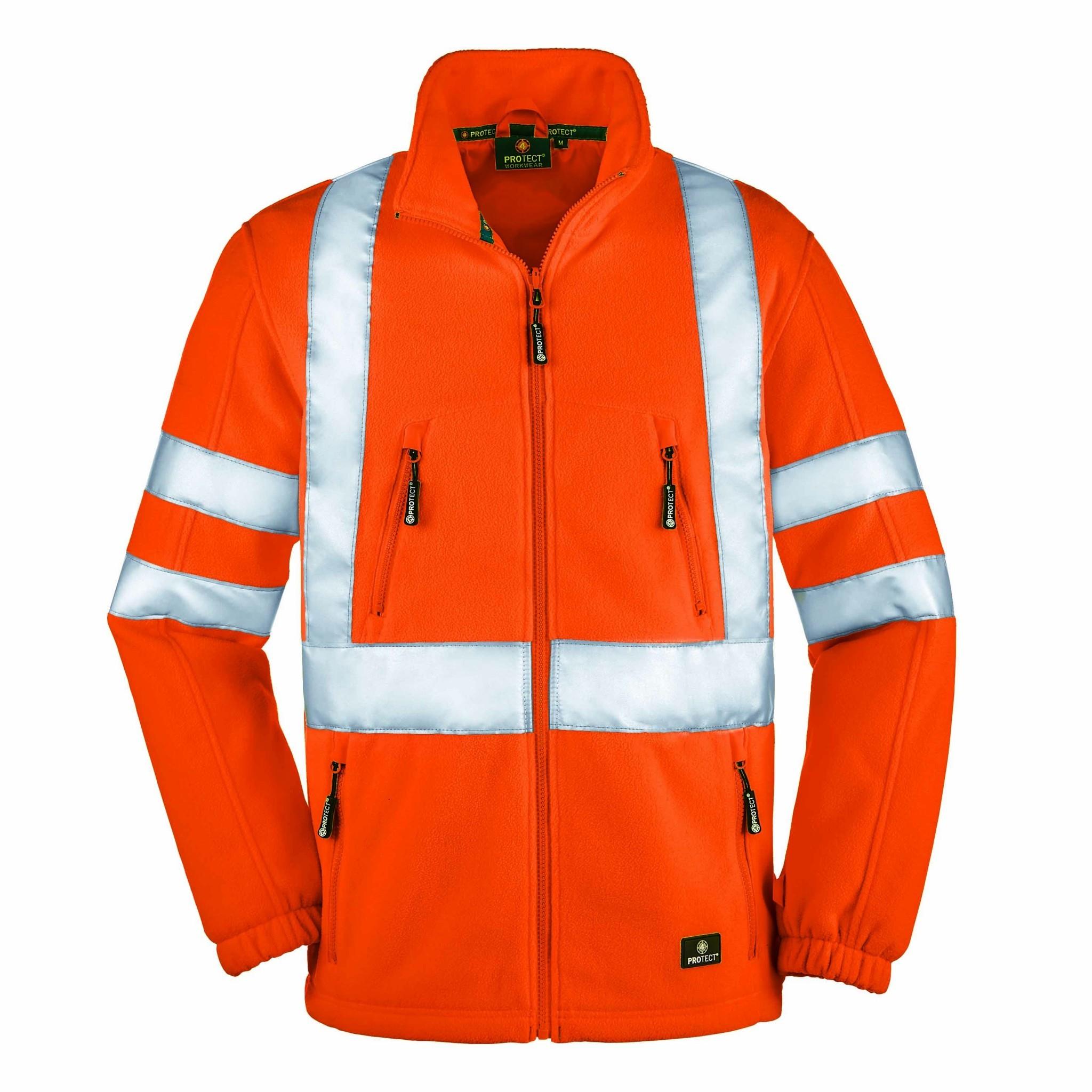Fleece-Jacke SEATTLE, leuchtorange, Gr. 5XL Fleece-Jacke SEATTLE, leuchtorange, Gr. 5XL