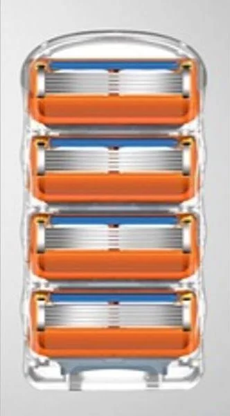 Gillette Fusion 5 Rasierklingen, 4 Stück/Pack im Blister ohne OVP