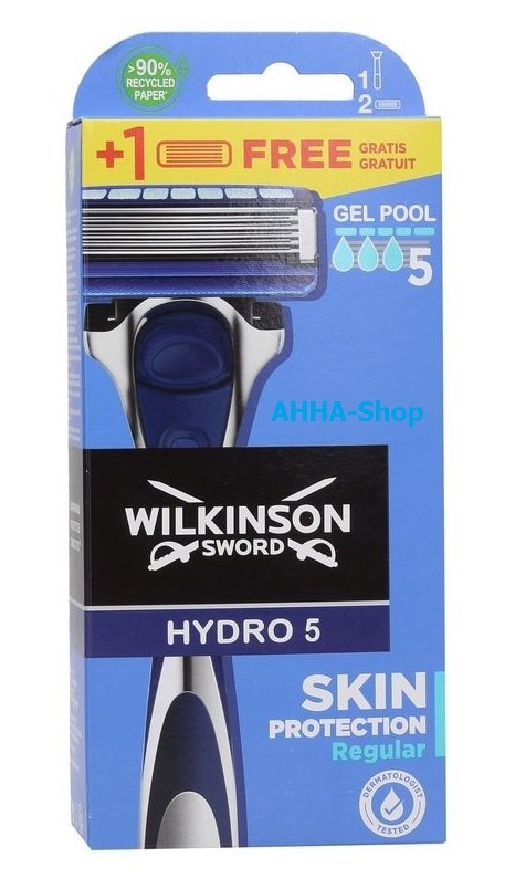 Wilkinson Hydro 5 Skin Protection Rasierer + 2 Ersatzklingen Wilkinson Hydro 5 Skin Protection Rasierer + 2 Ersatzklingen