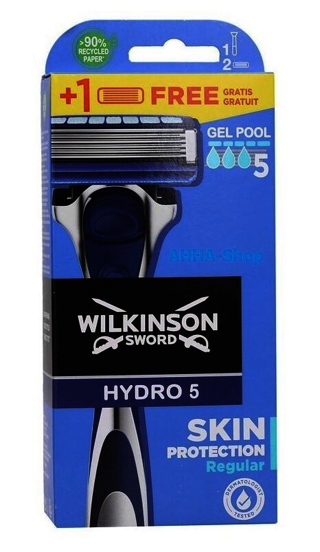 Wilkinson Hydro 5 Skin Protection Rasierer + 2 Ersatzklingen
