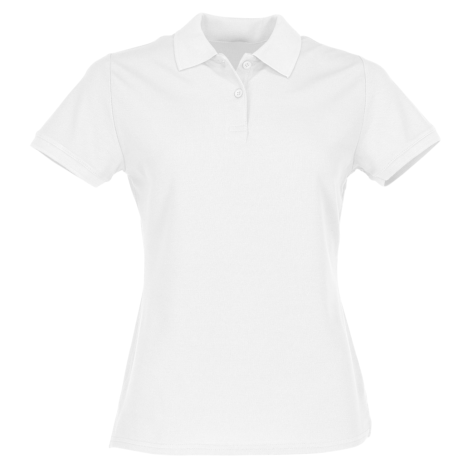 FOTL  Damen Premium-Poloshirt, 3er-Pack, weiß, Gr.S
