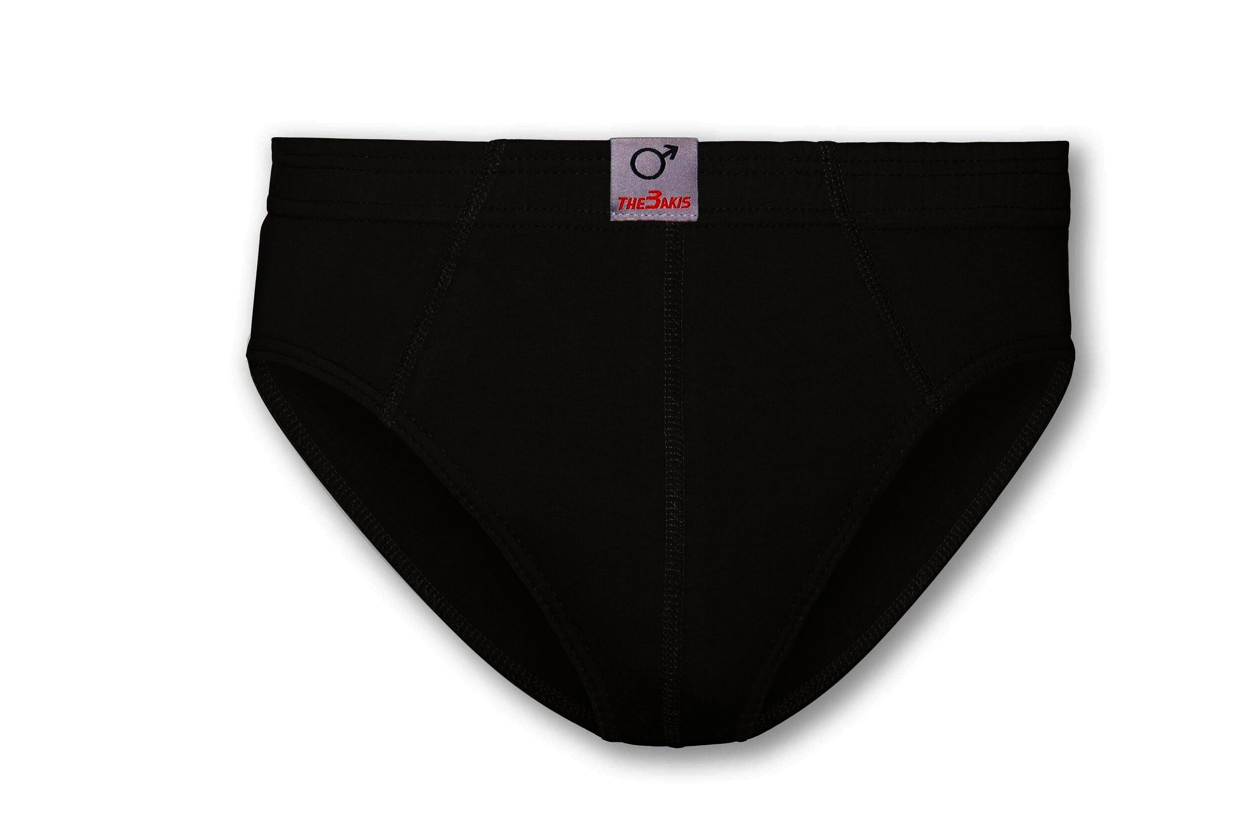 Herren Sport Slips Art.580. farbig sortiert, 3x3er-Pack, Gr.8