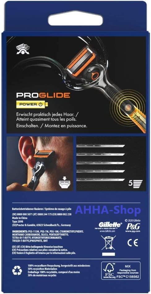 Gillette Fusion Proglide Power Rasierer