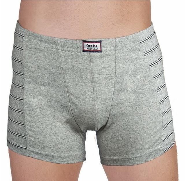 Herren Boxershort Graumelange 2er Pack, Gr. 9 Herren Boxershort Graumelange 2er Pack, Gr. 9