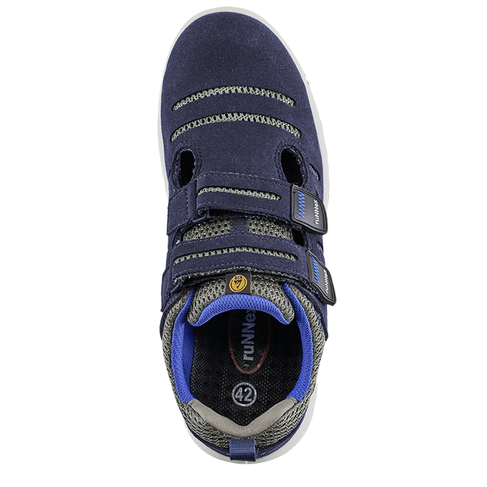 FlexStar 5177 ESD-Sicherheitsklettsandalen S1P, Größe 44