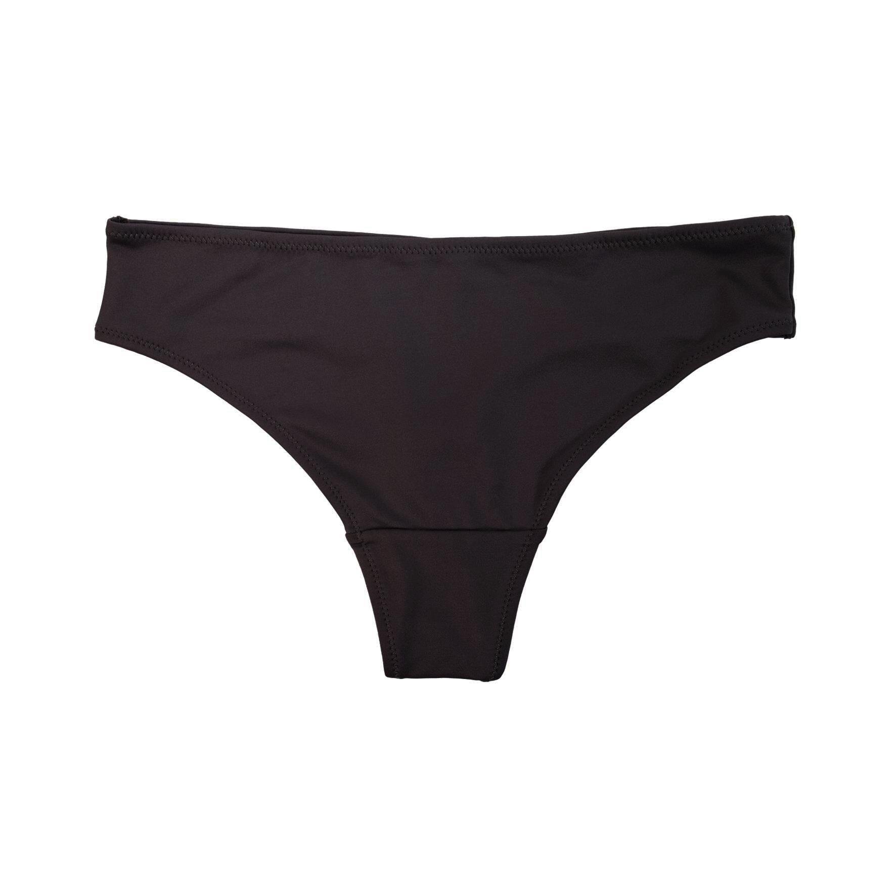 Damen String Tanga grau 4er Größe 36/38