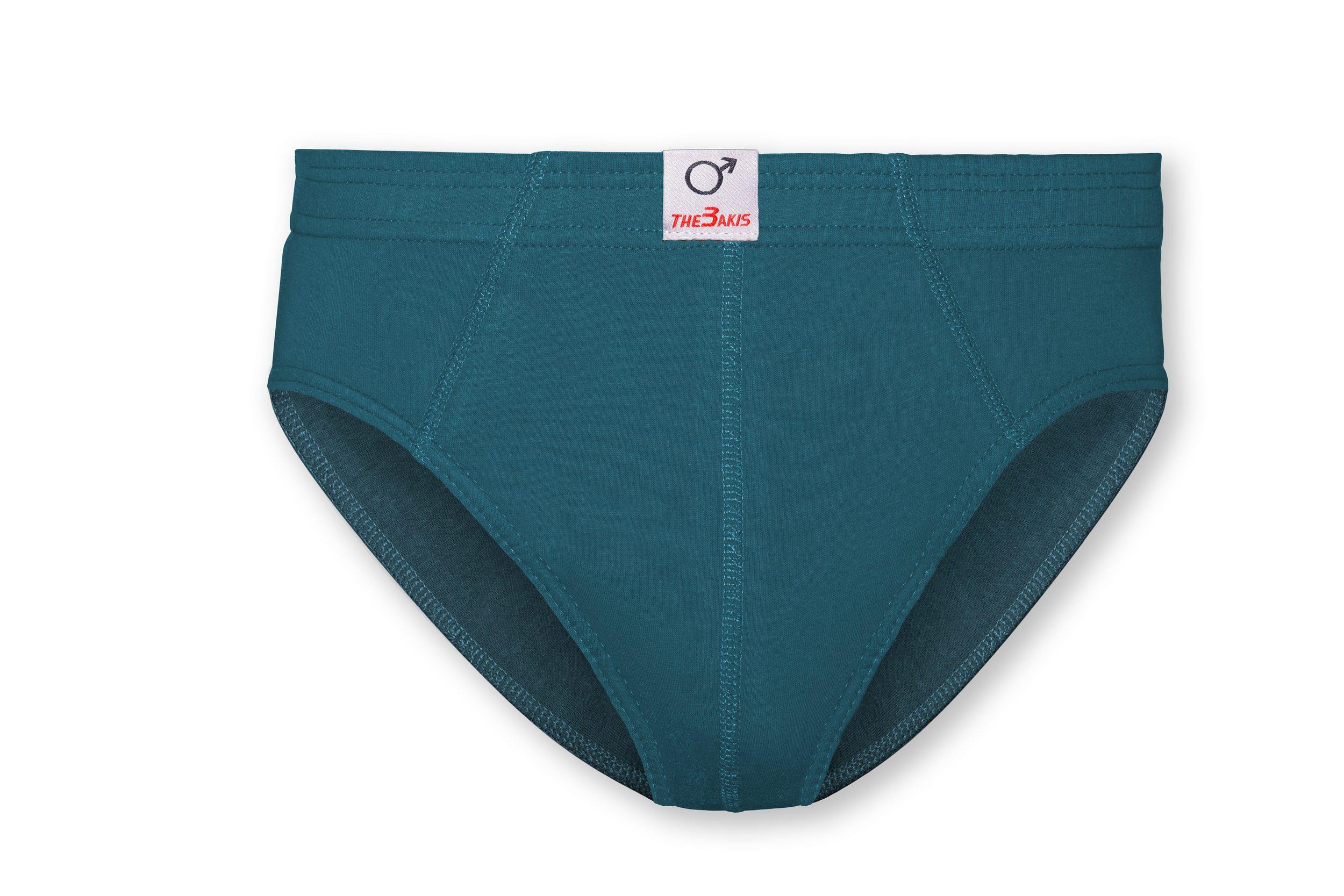 Herren Sport Slips Art.580. farbig sortiert, 2x3er-Pack, Gr.9