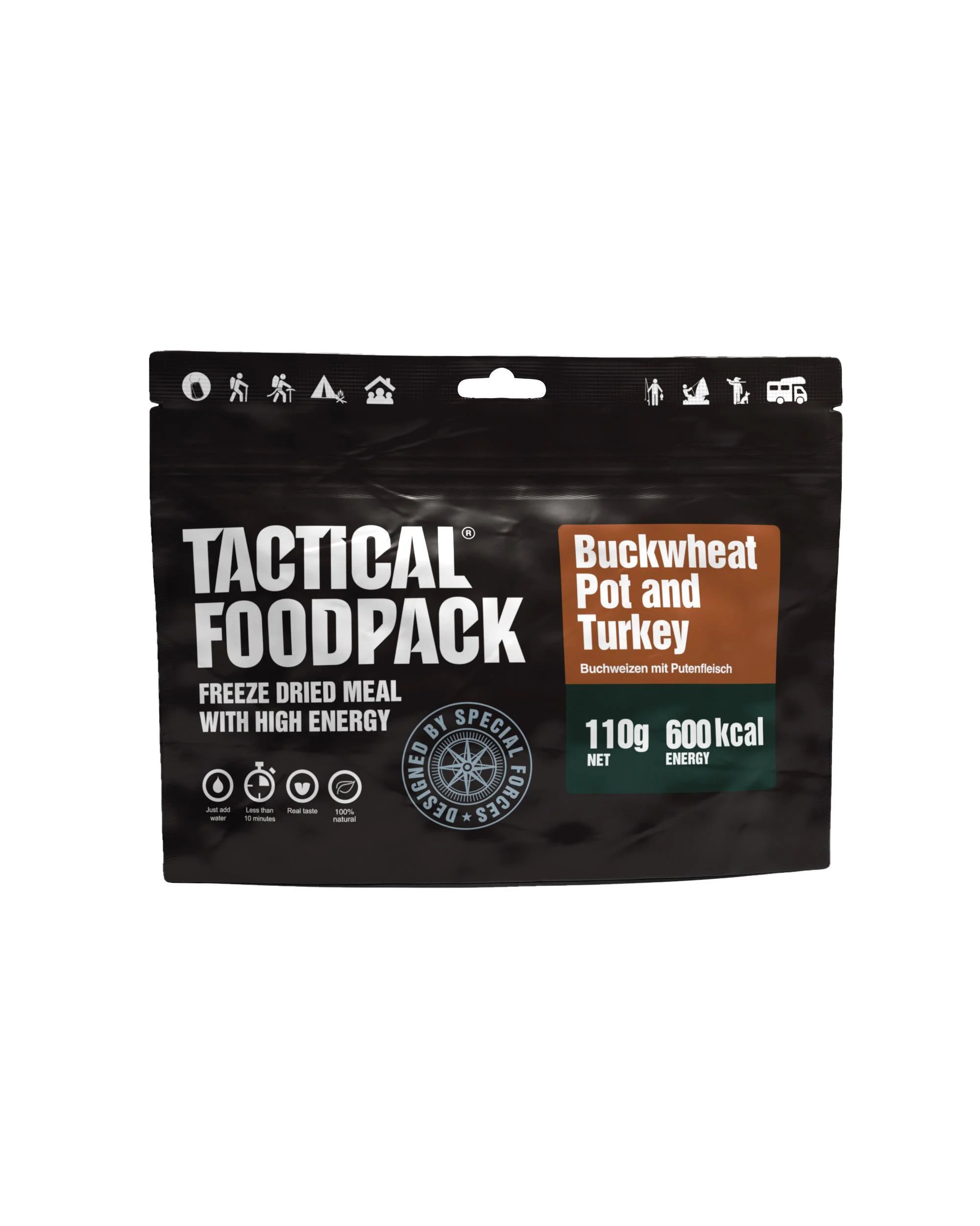 Tactical Foodpack® "Buchweizen-Topf mit Truthahn"