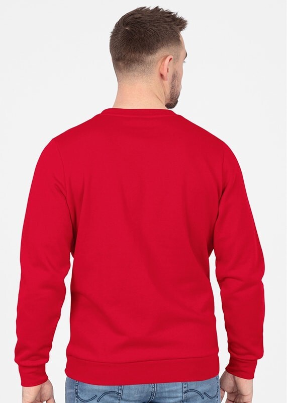 JAKO Sweat-Shirt Organic, rot, Gr.XL