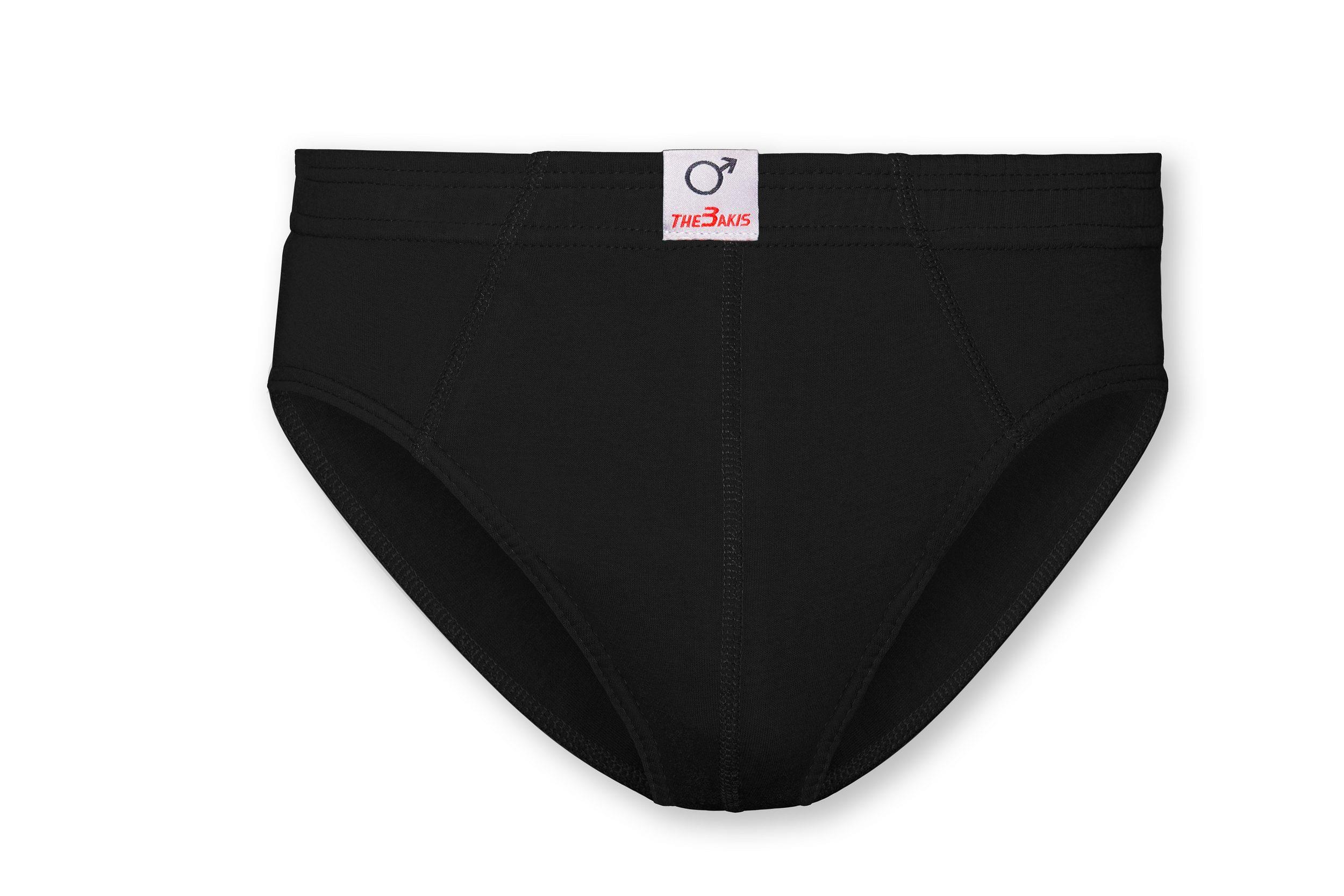 Herren Sport Slips Art.580. farbig sortiert, 3x3er-Pack, Gr.10