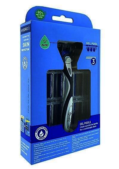 Wilkinson Hydro 3 Skin Protection Rasierer + 9 Ersatzklingen