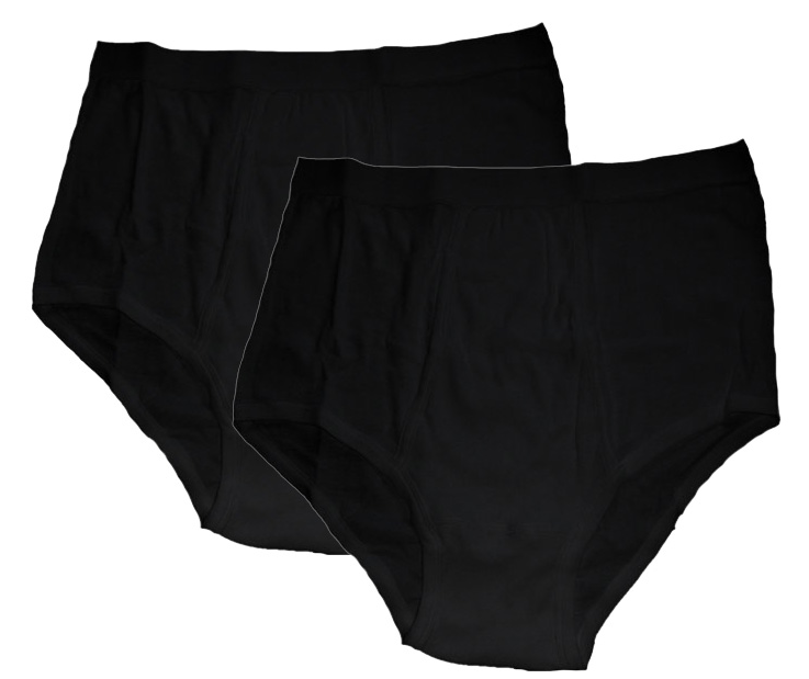 Honey Moon Slip  im Doppelpack, Farbe schwarz, Gr.5XL