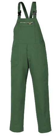 teXXor Latzhose 290g/m²  grün, Größe 90