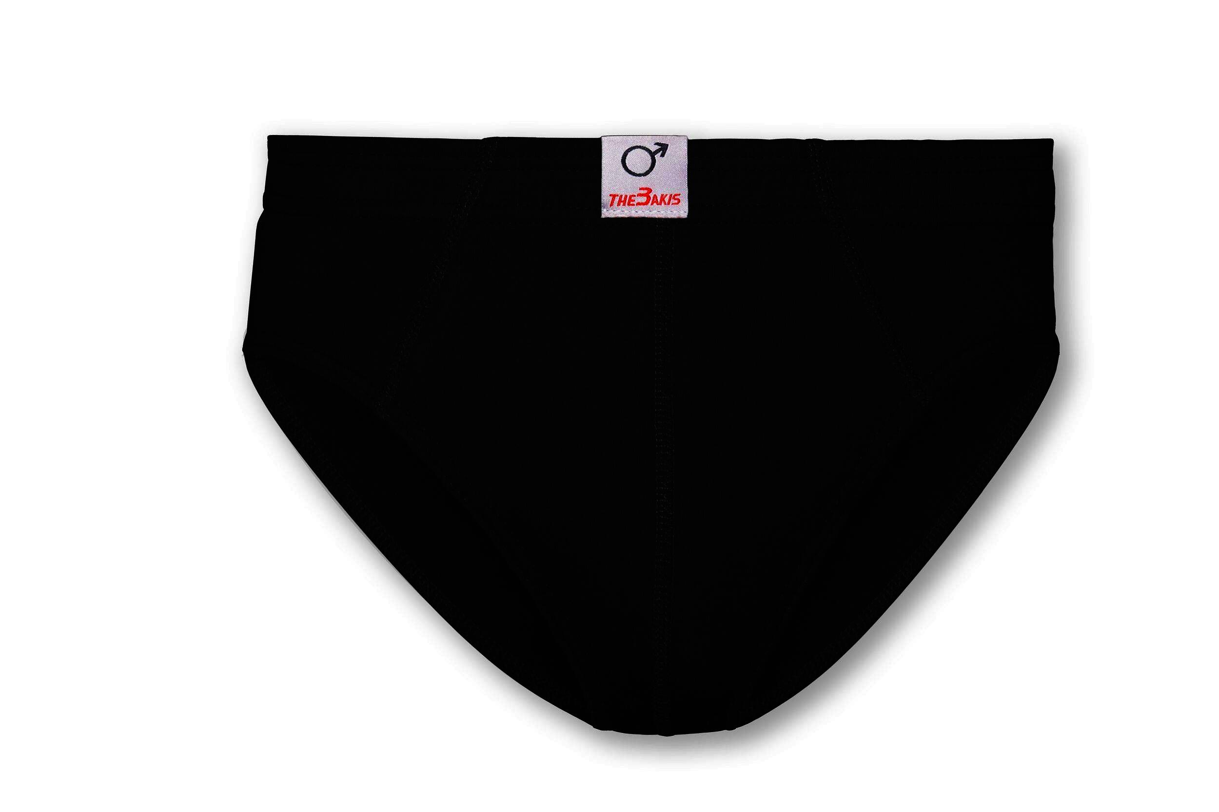 Herren Sport Slips Art.580. farbig sortiert, 3x3er-Pack, Gr.7