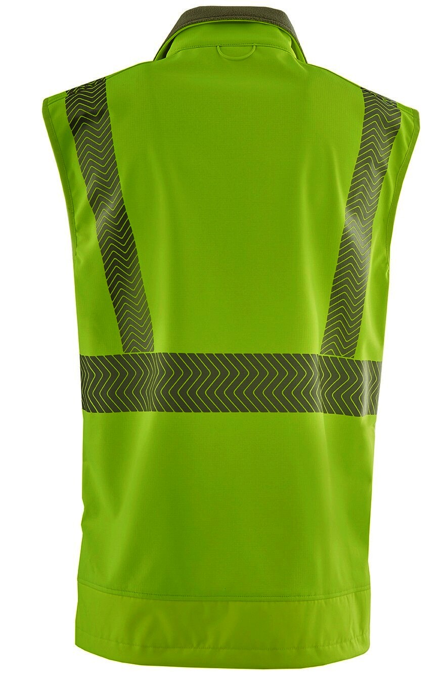 4PROTECT® Warnschutz-Softshellweste PARAMUS, leuchtgelb, Gr.4XL