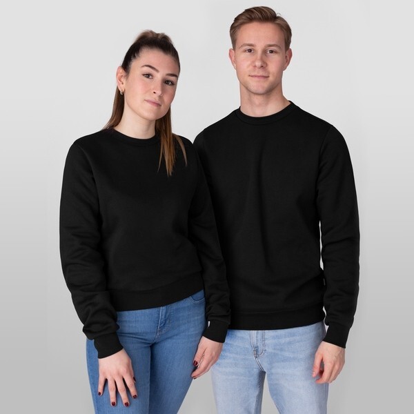 JAKO Sweat-Shirt Organic, schwarz, Gr.M