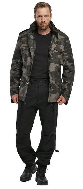 Brandit M65 Vintage Trousers, Farbe schwarz, Größe 5XL