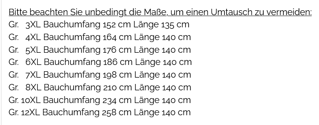 Honey Moon Bademantel, Farbe marine, Gr.8XL
