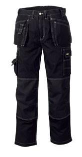 teXXor Canvas Bundhose "Panama", Berufshose, schwarz/schwarz Größe 102 teXXor Canvas Bundhose "Panama", Berufshose, schwarz/schwarz Größe 102