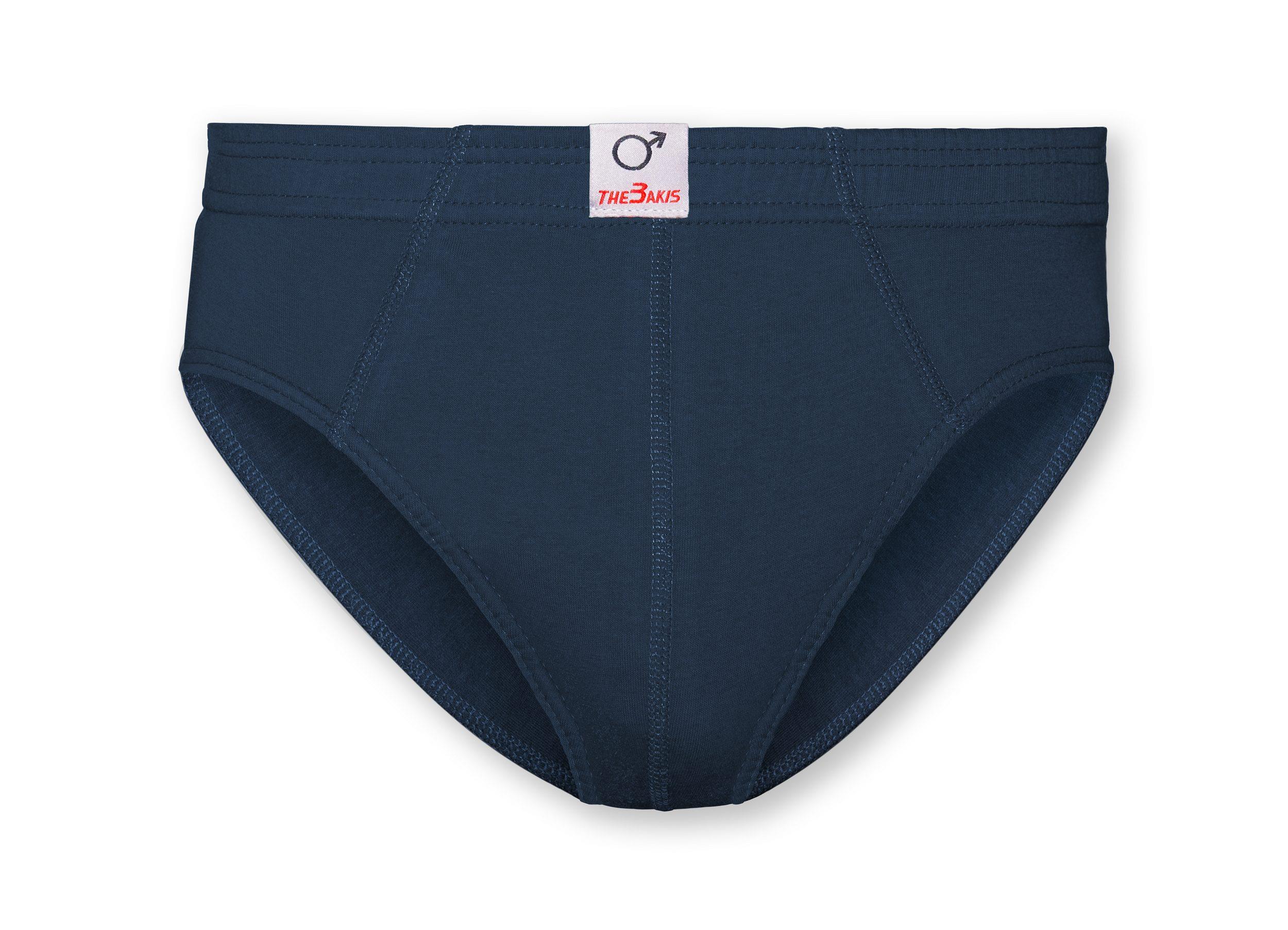 Herren Sport Slips Art.580. farbig sortiert, 3x3er-Pack, Gr.10