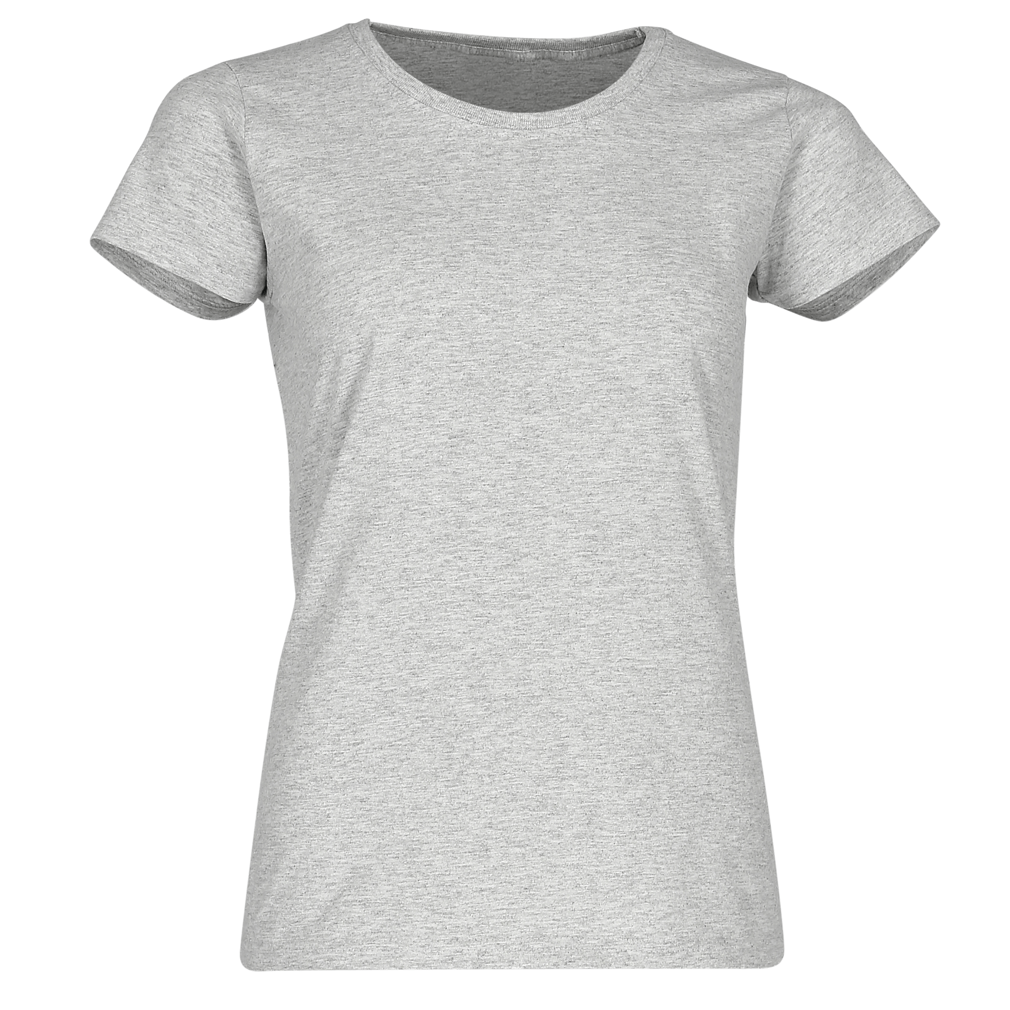 FRUIT OF THE LOOM  Valueweight Damen-T-Shirt, 5er.Pack, grau melliert, Gr.XXL