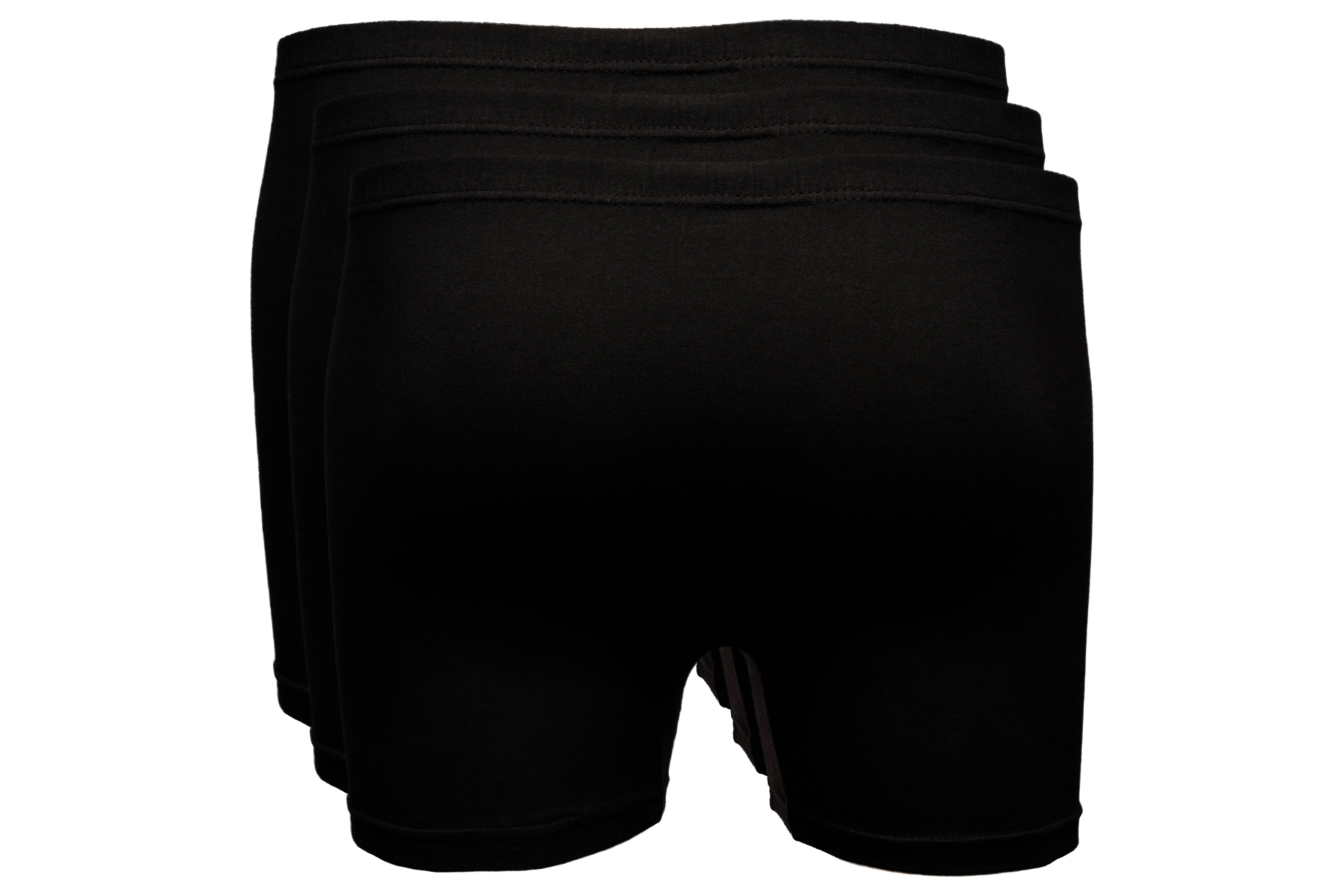 The BAKIS Herren Boxer Short, 3er Pack, schwarz, Größe 5
