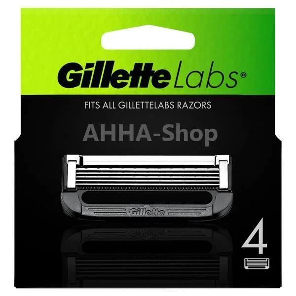 Gillette Labs Rasierklingen, 4 Stück OVP