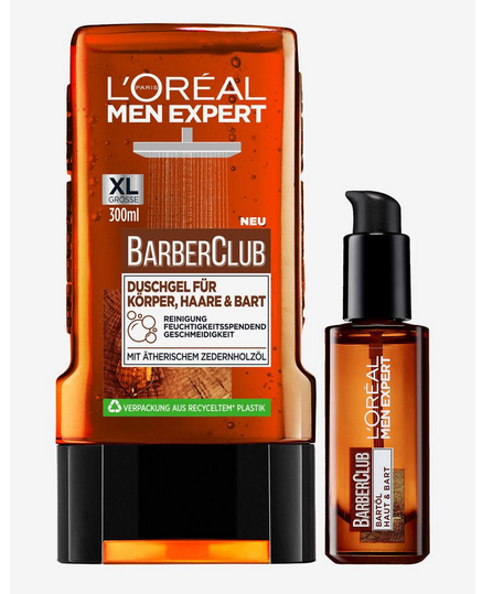 L´Oreal Men Expert BarberClub crooming kit/ Geschenkset mit Washbag