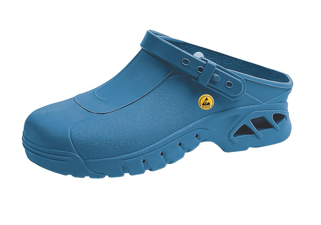 autoklavierbarer ABEBA Clog blau, Gr.38