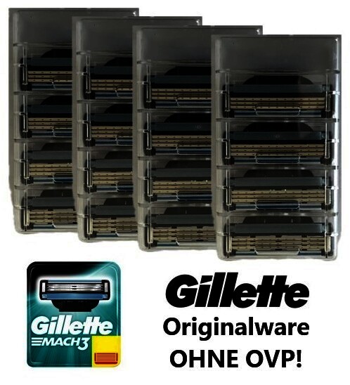 Gillette Mach3 Rasierklingen, 4 Stück/Pack