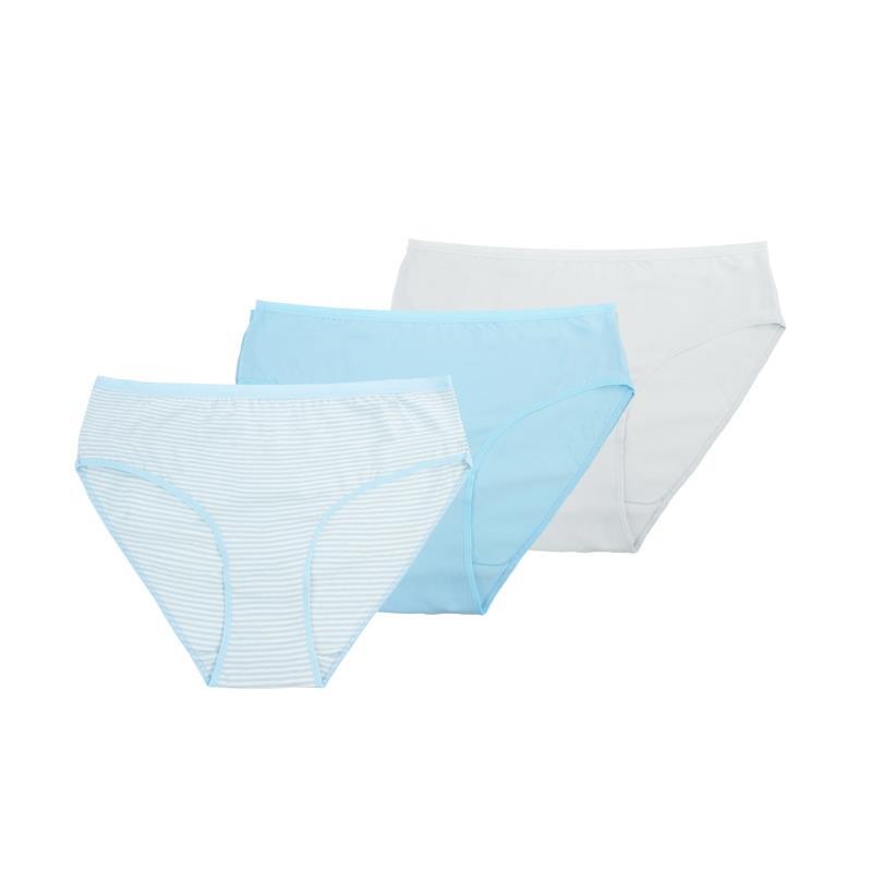 Damen Bikinislip 19115, gestreift, Pack 2,Gr.48/50, 3er-Pack