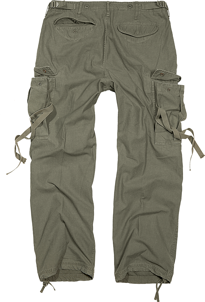 Brandit M65 Vintage Trousers oliv, Größe M