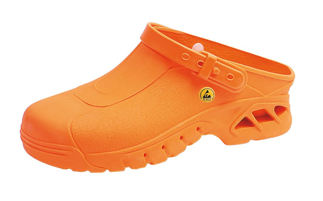 autoklavierbarer ABEBA Clog orange, Gr.40