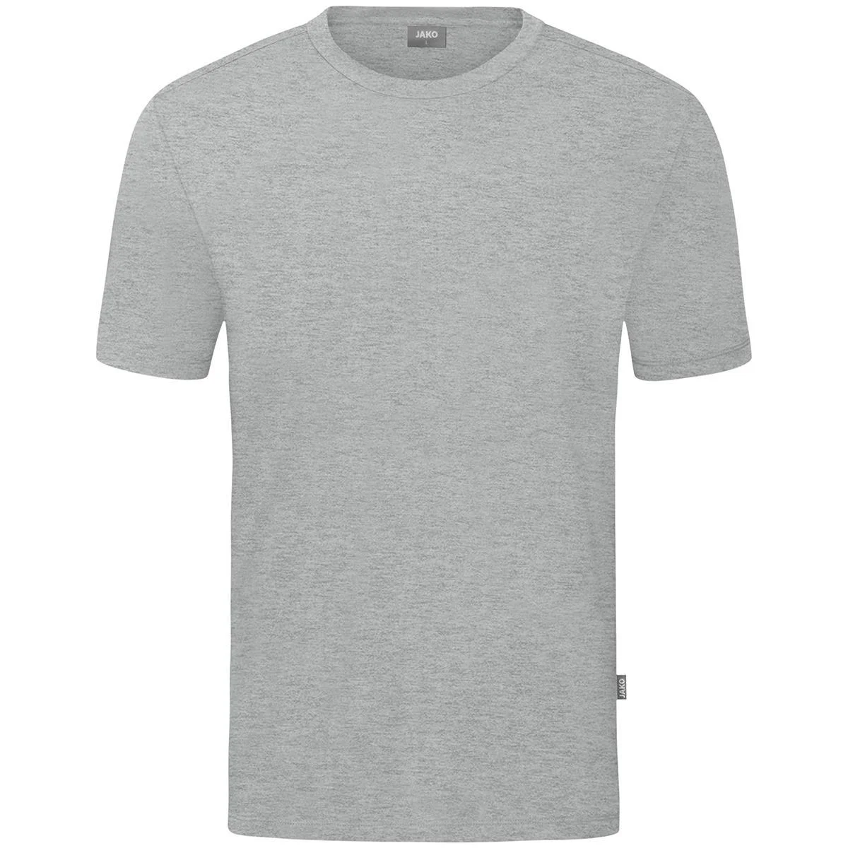 JAKO Herren T-Shirt Organic, hellgrau meliert, Gr.4XL