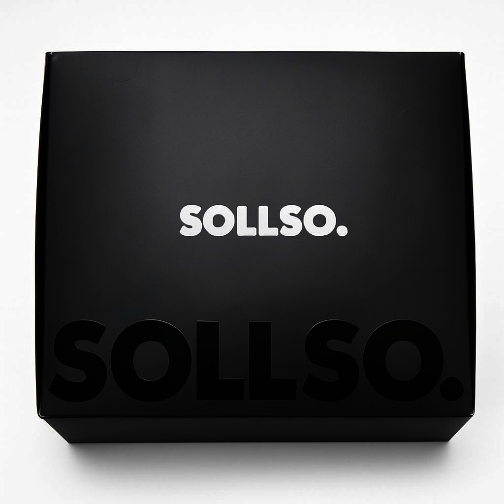 Tennissocken „SOLLSO.“, weiß, 2 x 3er-Pack, Gr-35/38