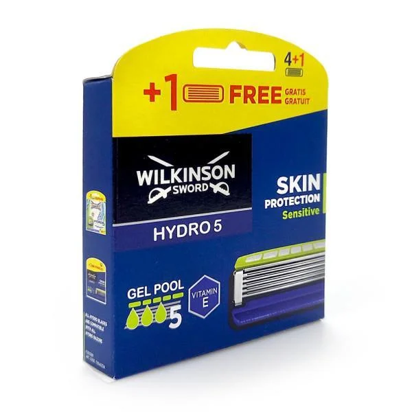 Wilkinson "Hydro 5 Skin Protection 
Sensitive Klingen 4-1