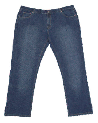 Honey Moon 5-Pocket-Jeans blau, Gr.2XL