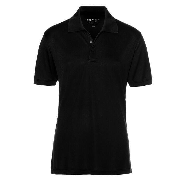 4PROTECT® UV-Schutz Polo-Shirt, grau, Gr.L