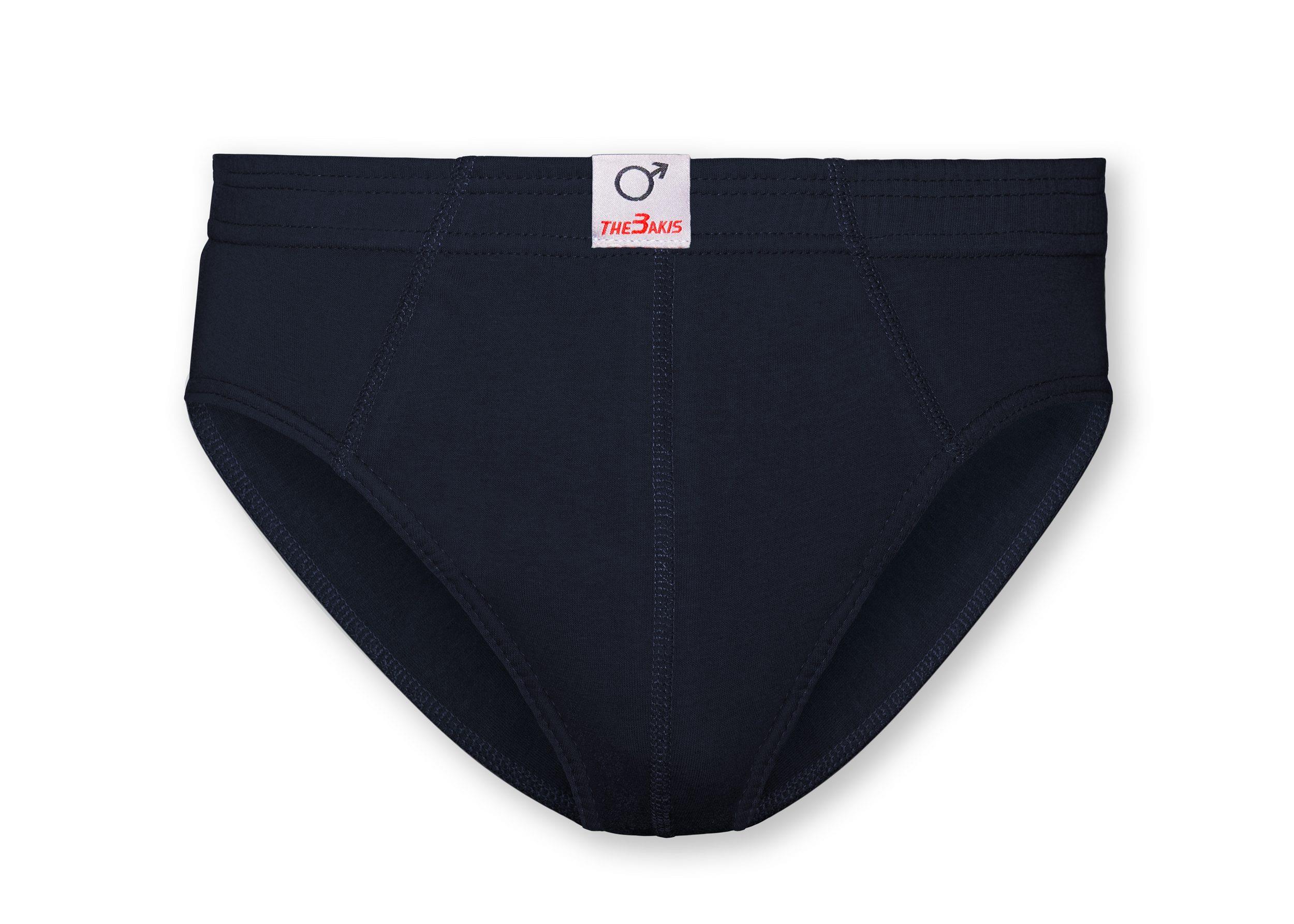Herren Sport Slips Art.580. farbig sortiert, 2x3er-Pack, Gr.9