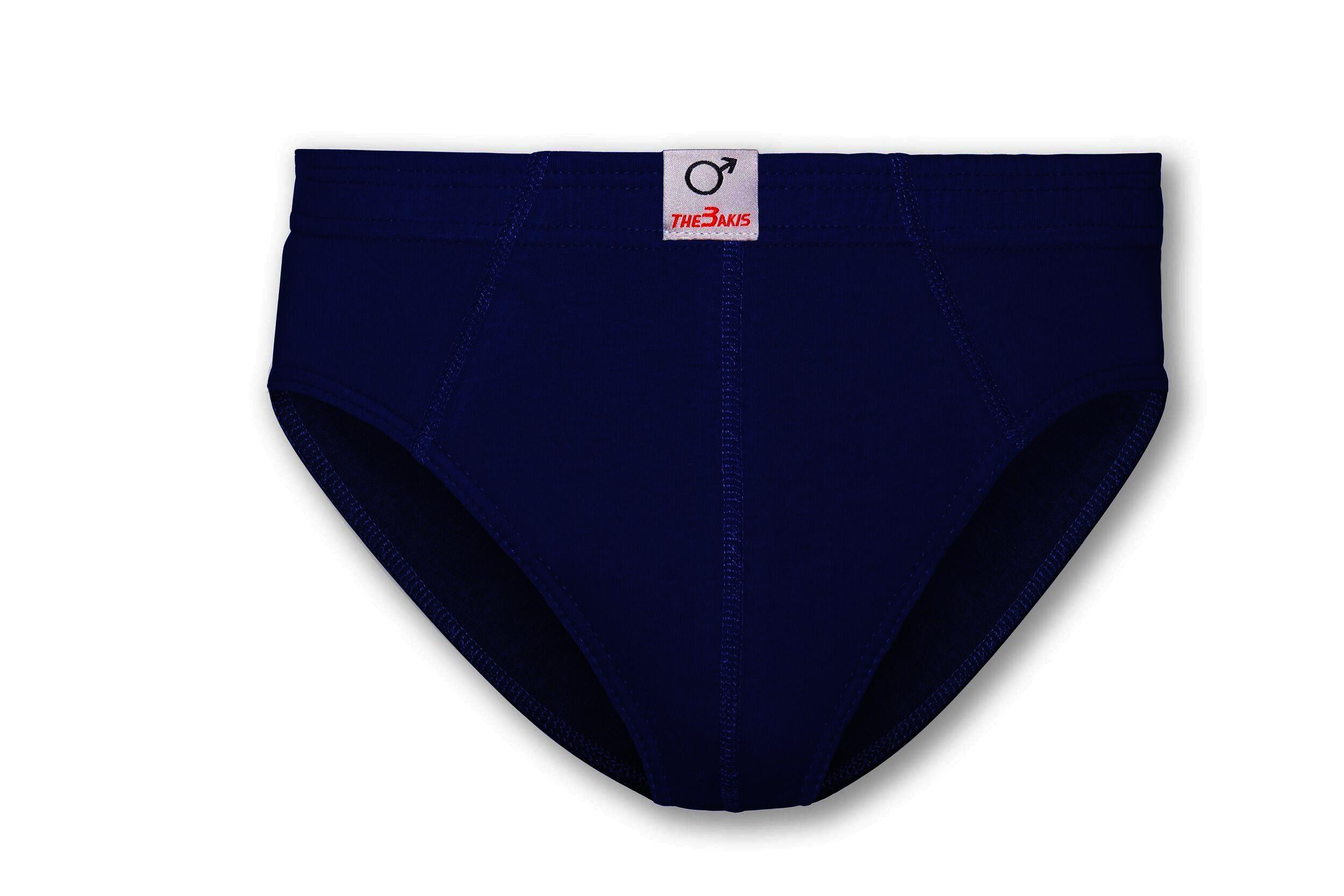 Herren Sport Slips Art.580. farbig sortiert, 2x3er-Pack, Gr.7