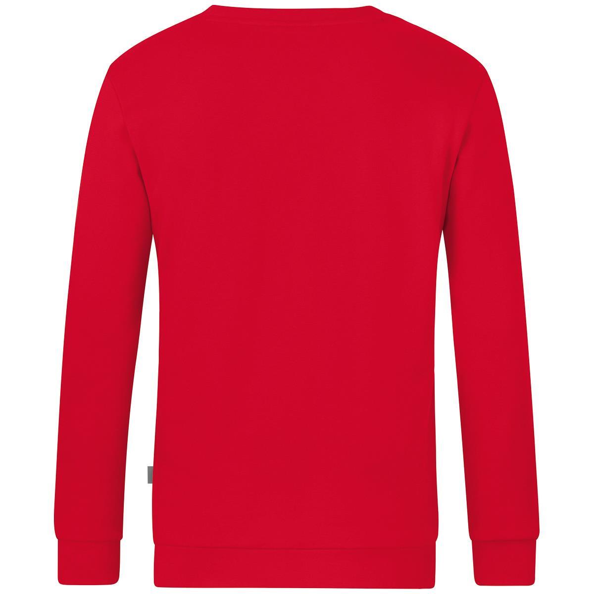 JAKO Sweat-Shirt Organic, rot, Gr.L