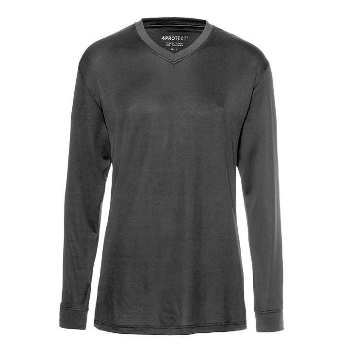 4PROTECT® UV-Schutz Langarmshirt, grau, Gr.M