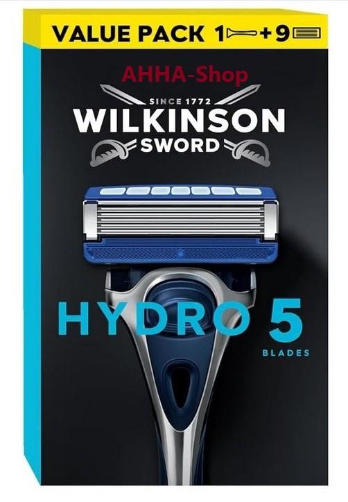 Wilkinson Hydro 5 Skin Protection Rasierer + 9 Ersatzklingen Wilkinson Hydro 5 Skin Protection Rasierer + 9 Ersatzklingen