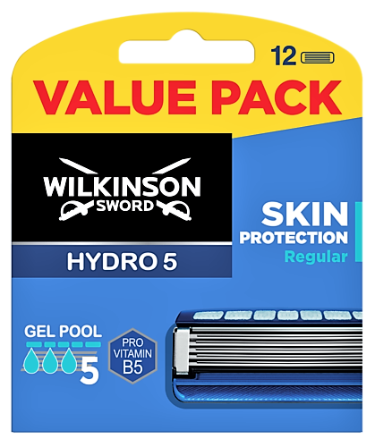 Wilkinson Hydro 5 Skin Protection  Rasierklingen, 12er Pack