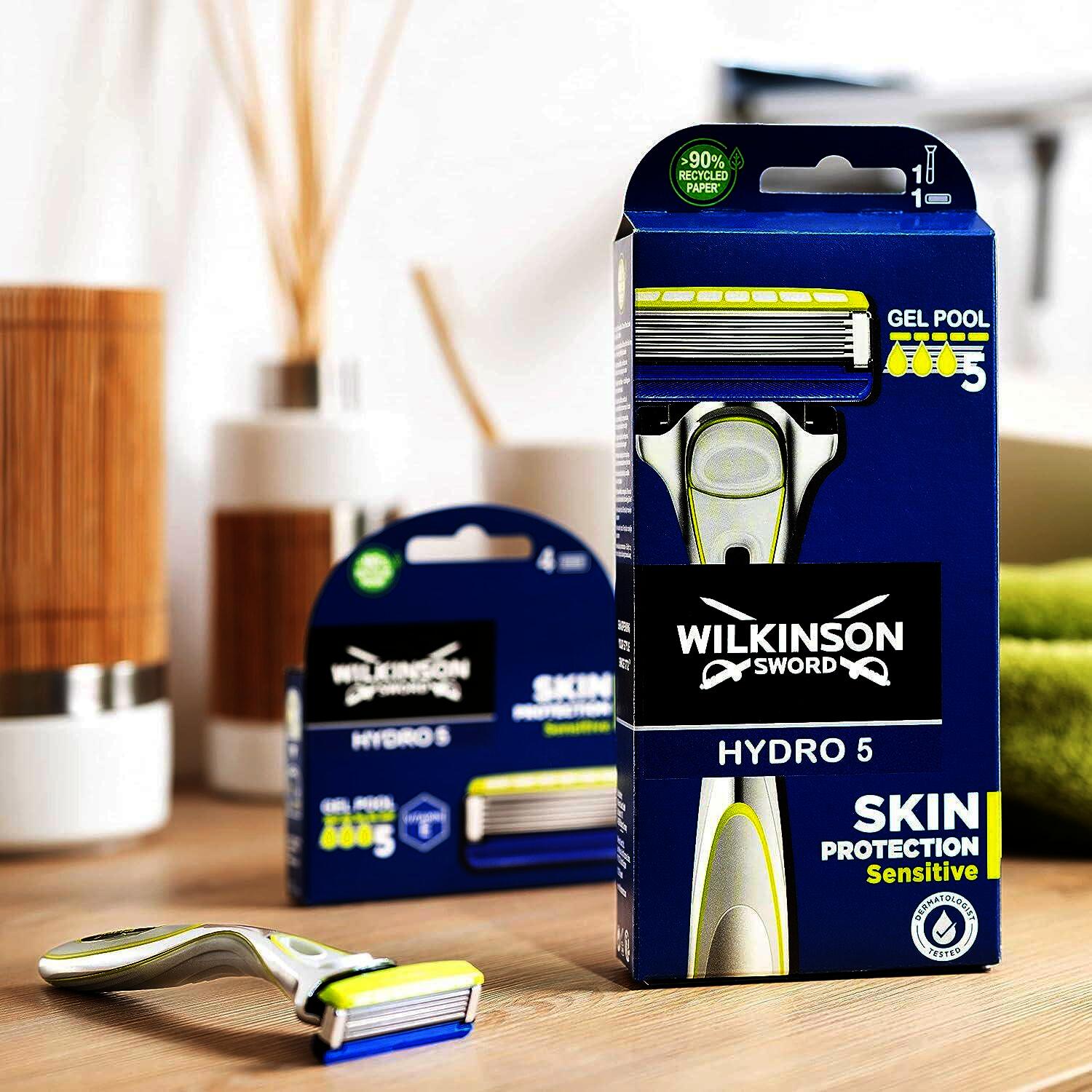 Wilkinson "Hydro 5 Skin Protection 
Sensitive Rasierer"