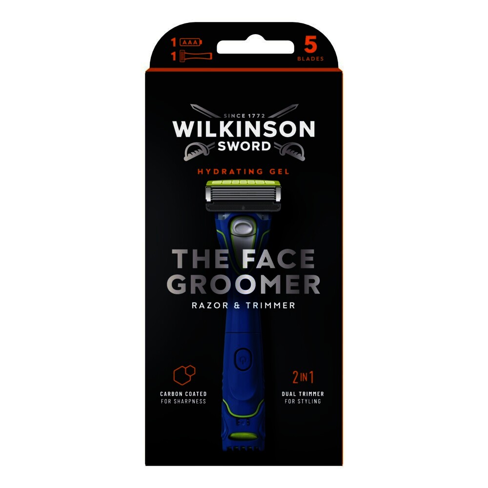 Wilkinson Hydro 5 Groomer Rasierapparat, Trimmer, Styler mit 1 Klinge