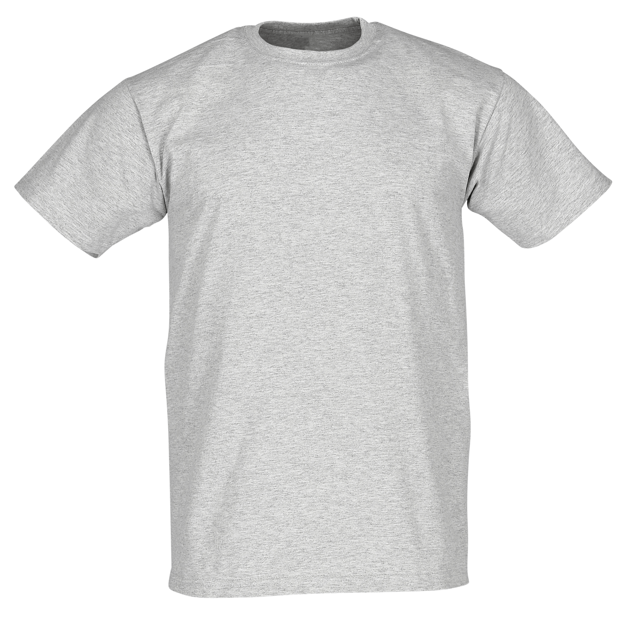 FRUIT OF THE LOOM Super Premium T-Shirt, Farbe graumelliert, Gr.L, 5er Pack.