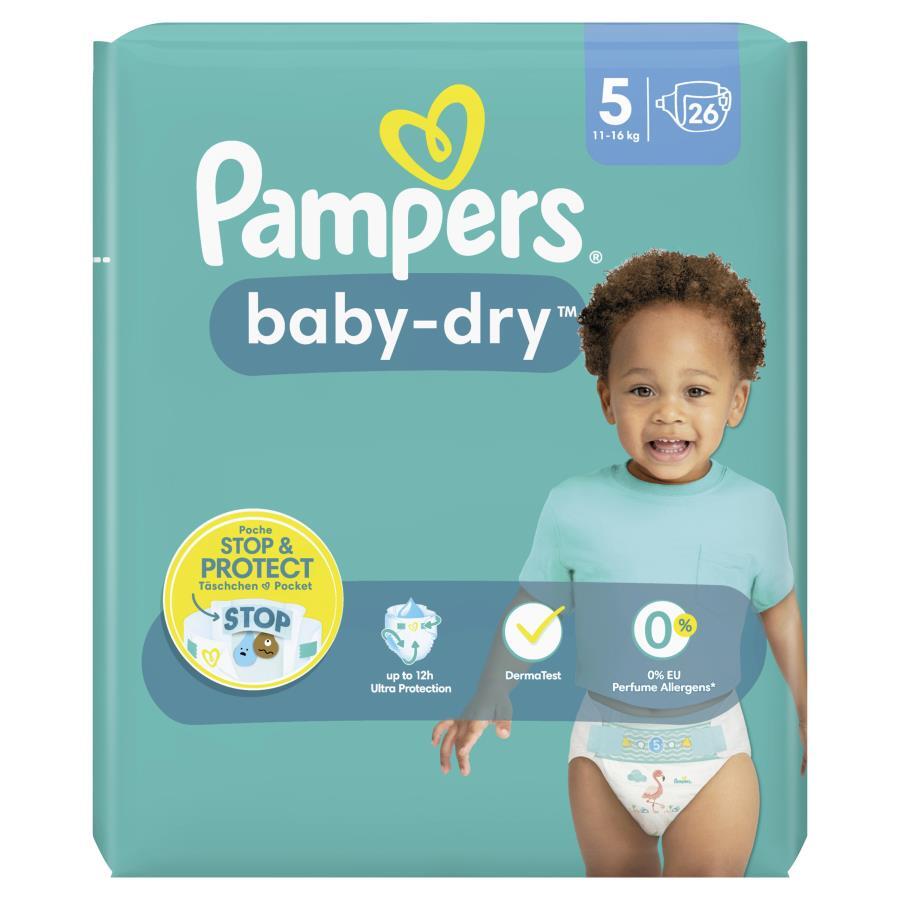 Pampers baby-dry Windeln Gr.5 4 x 
26 Stck. Packung