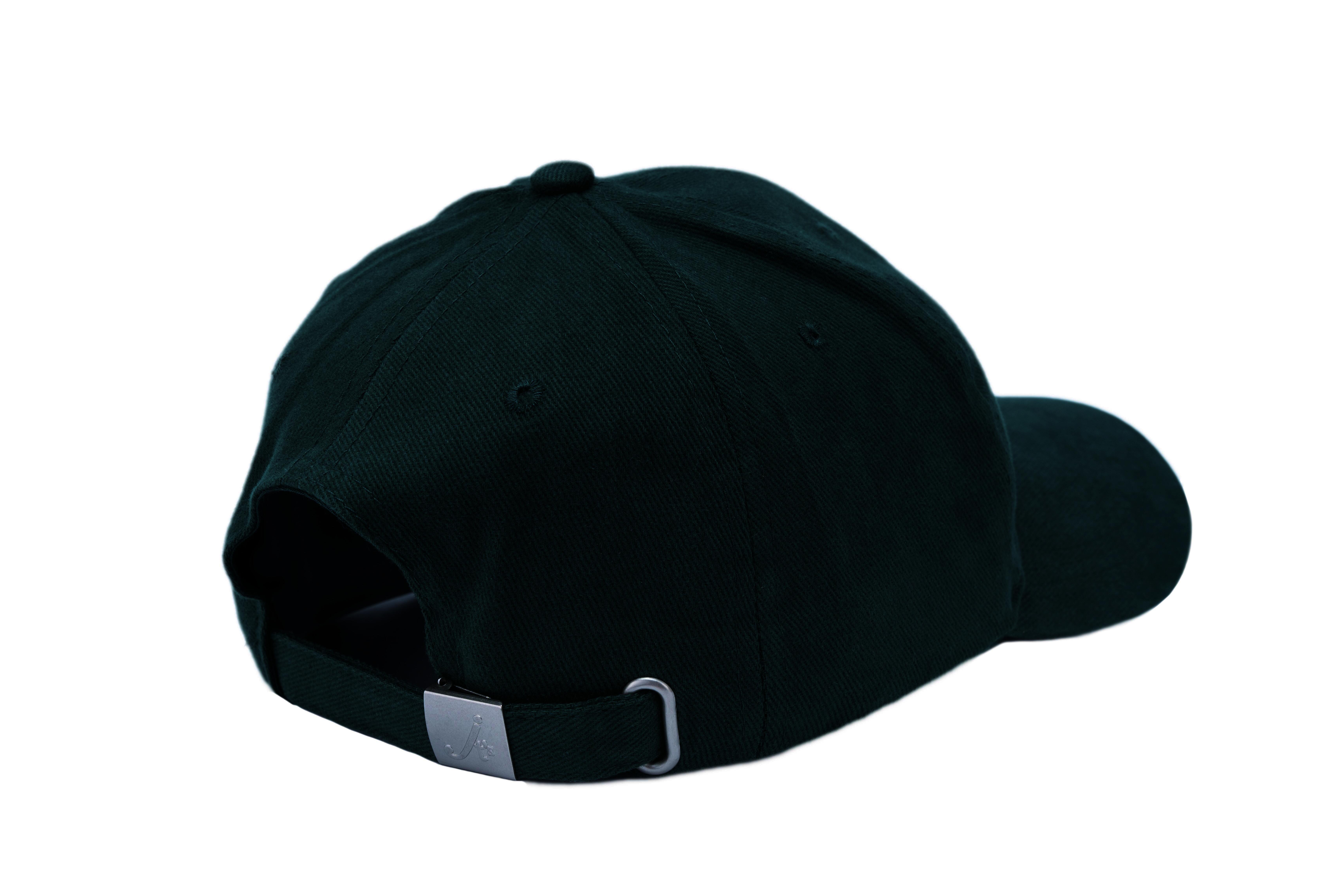 SOLLSO. 6 Panel Strong Front Raver Cap, Grün